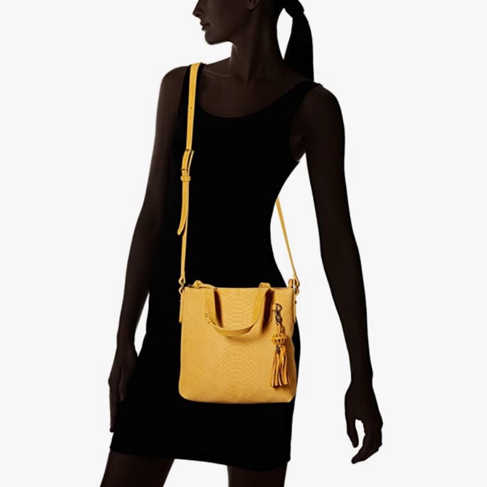 The Sak Sophie Suede Leather Crossbody Satchel - Picture 16 of 16